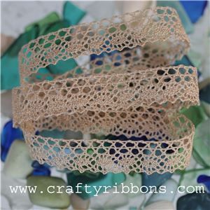 Morlaix Cotton Lace - Latte